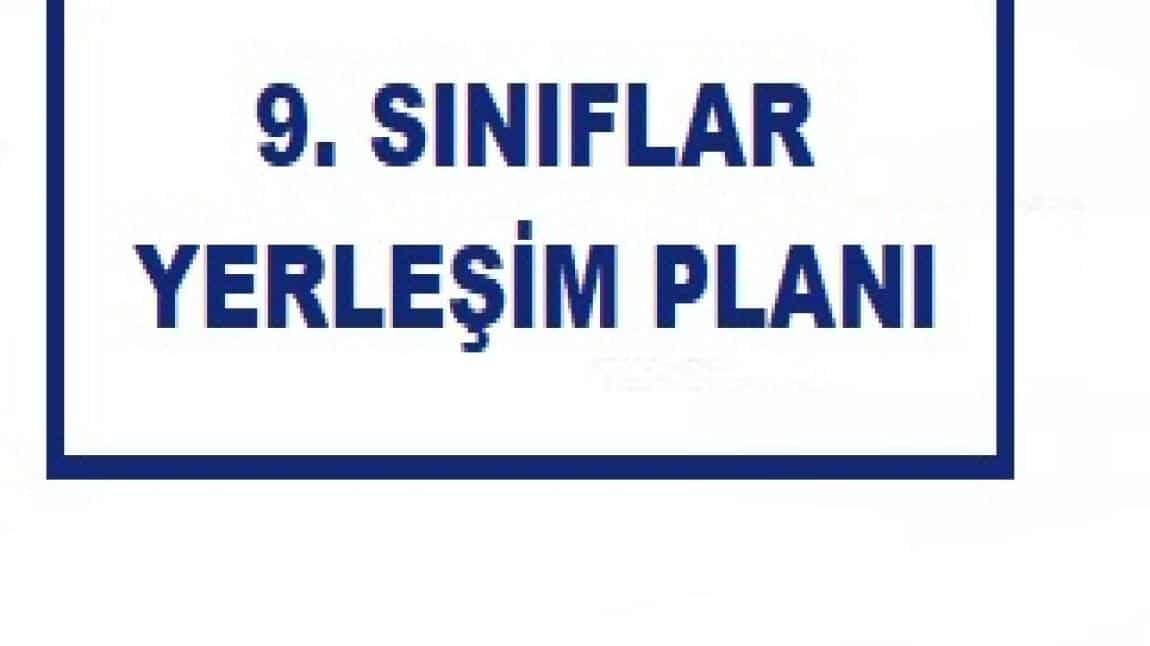 9. SINIFLAR YERLEŞİM PLANI